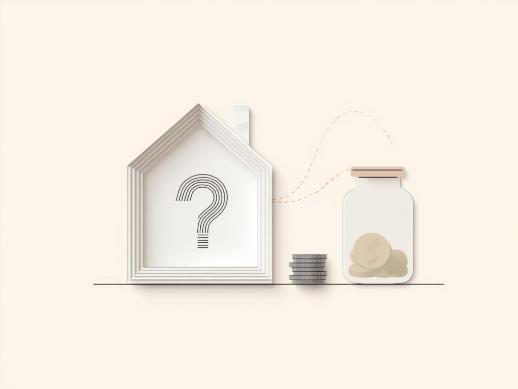 about immobilien - Illustration fur: Immobilien ohne Eigenkapital