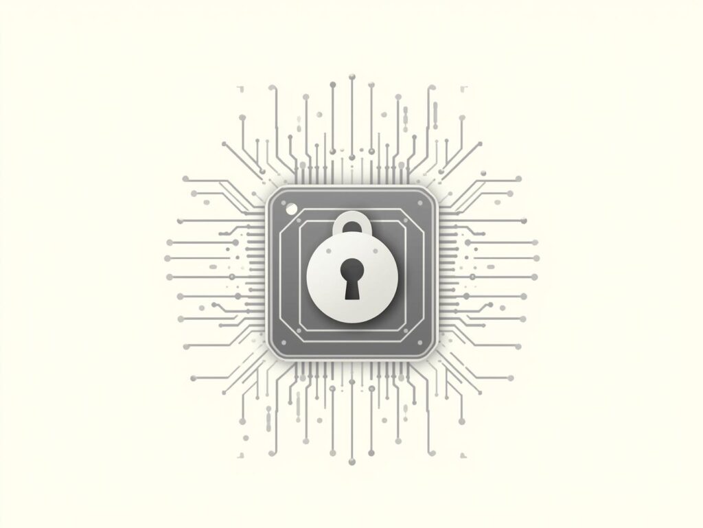 hardware de computadora - ilustracion para: Hardware de Computadora, Potencia de Cómputo… y Seguridad: Puntos de Referencia Clave para una Mejor Comprensión